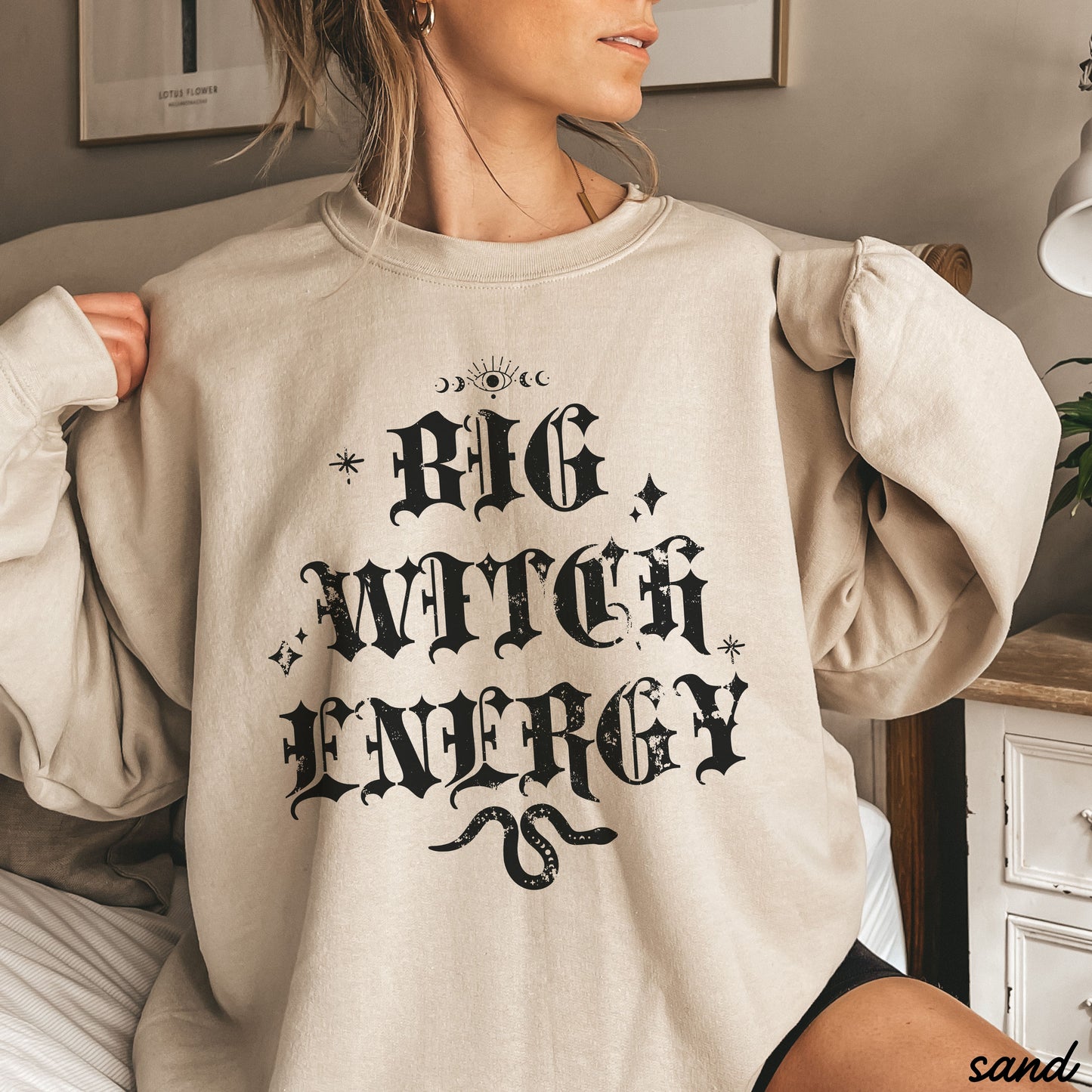 Big Witch Energy Sweatshirt *5 Colors (S-3X)