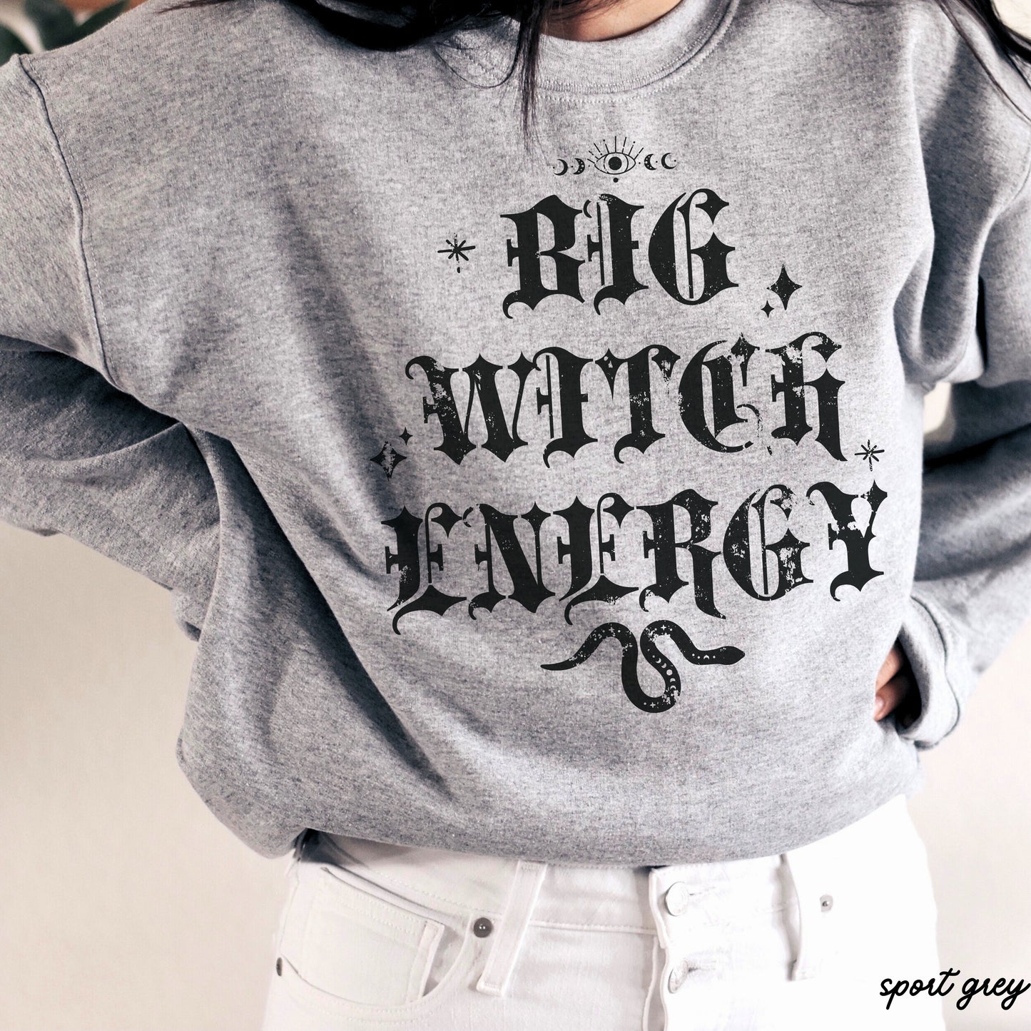 Big Witch Energy Sweatshirt *5 Colors (S-3X)