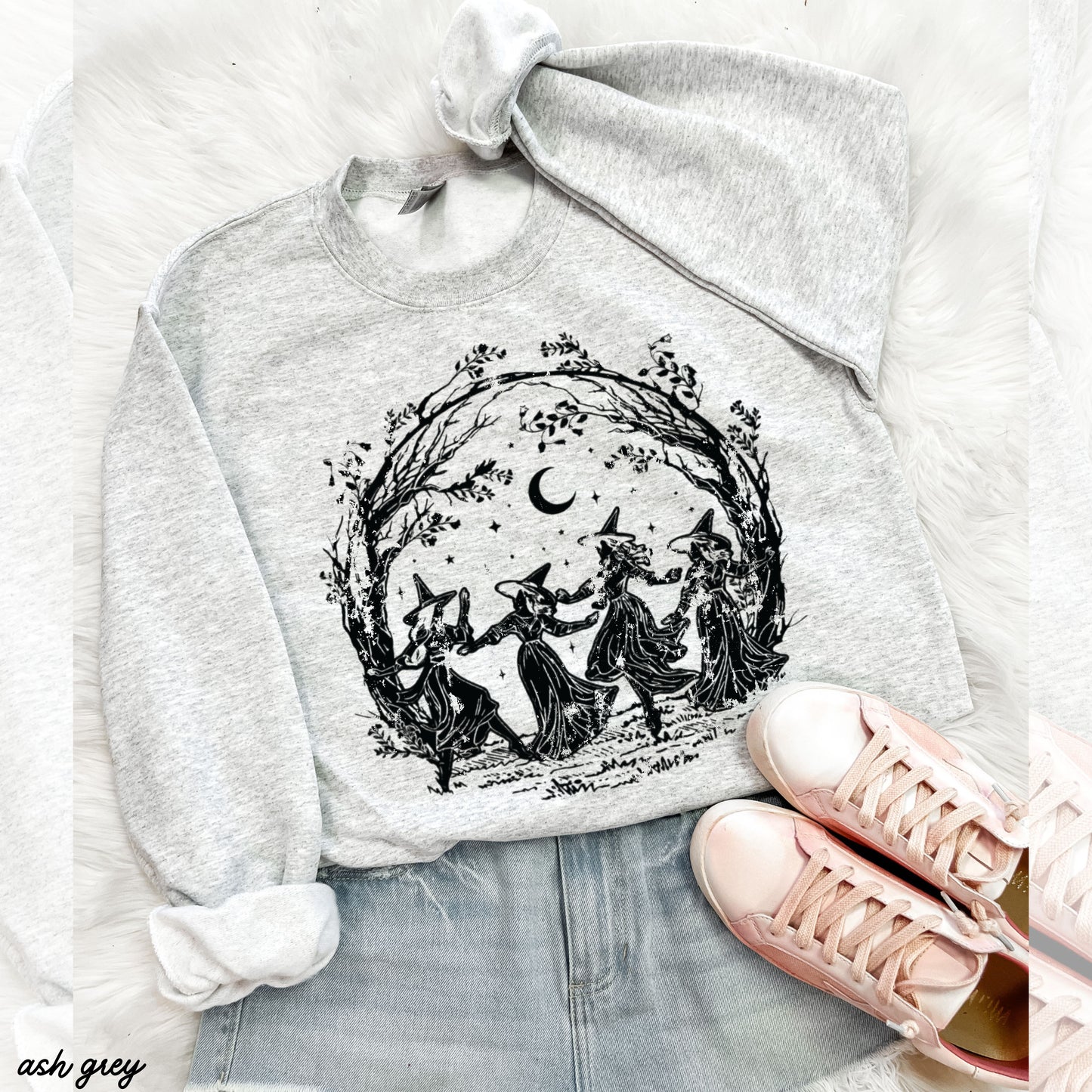 Dancing Witches Sweatshirt *5 Colors (S-3X)