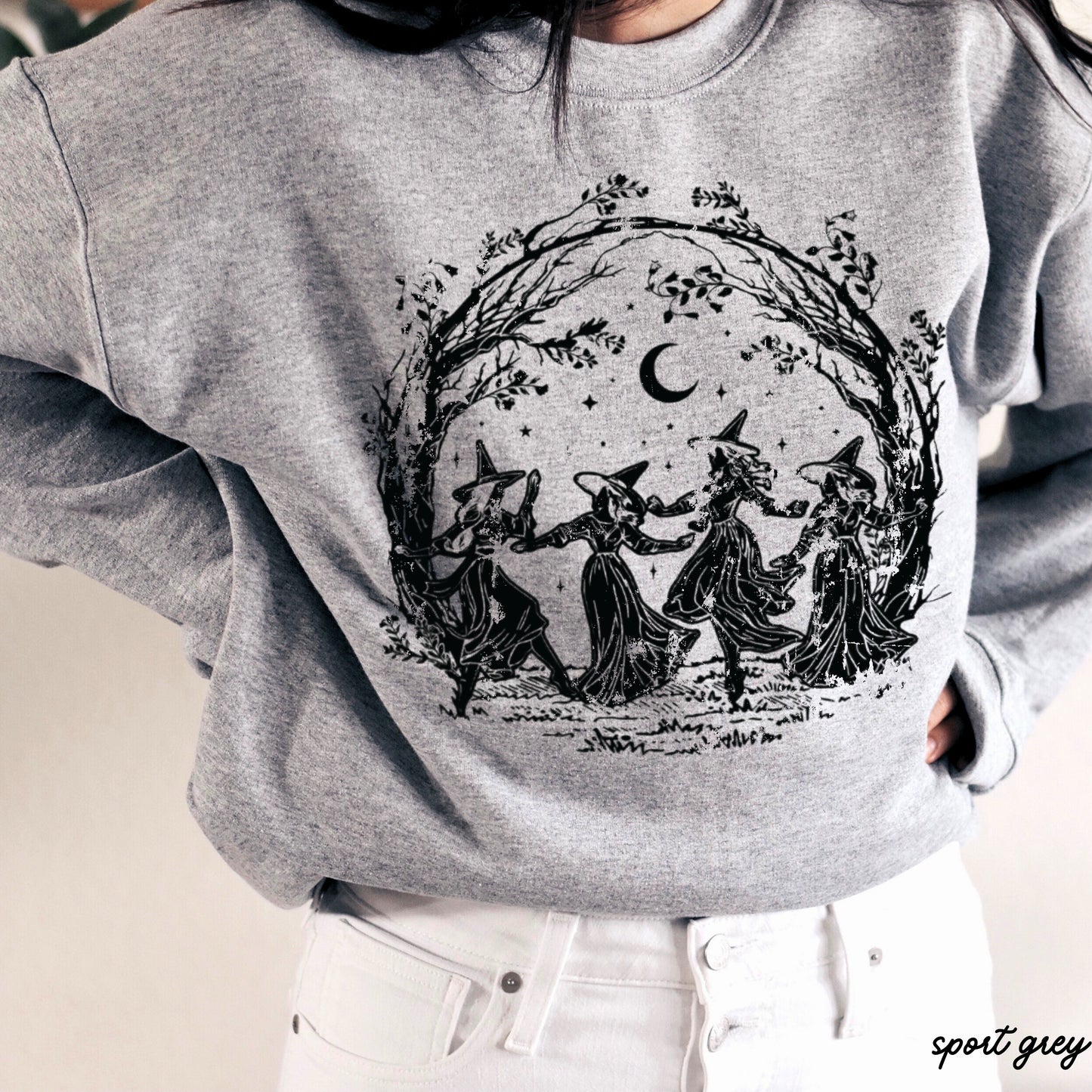 Dancing Witches Sweatshirt *5 Colors (S-3X)