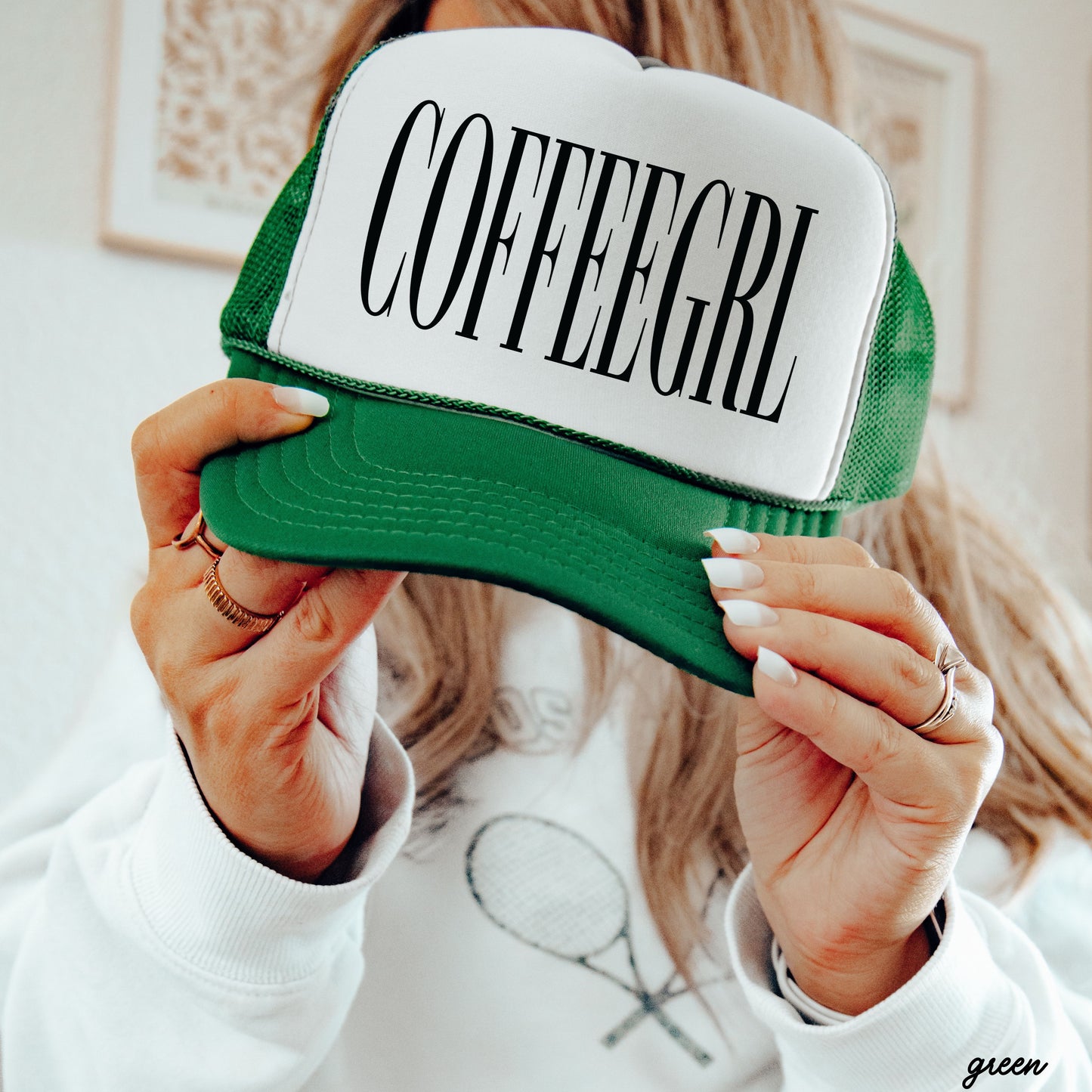 CoffeeGrl Trucker Hat *11 Colors