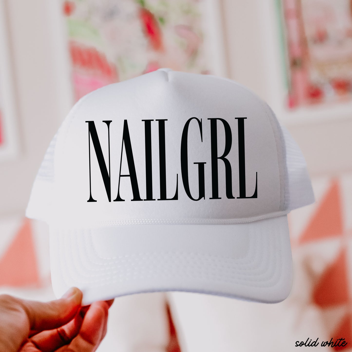 NailGrl Trucker Hat *11 Colors