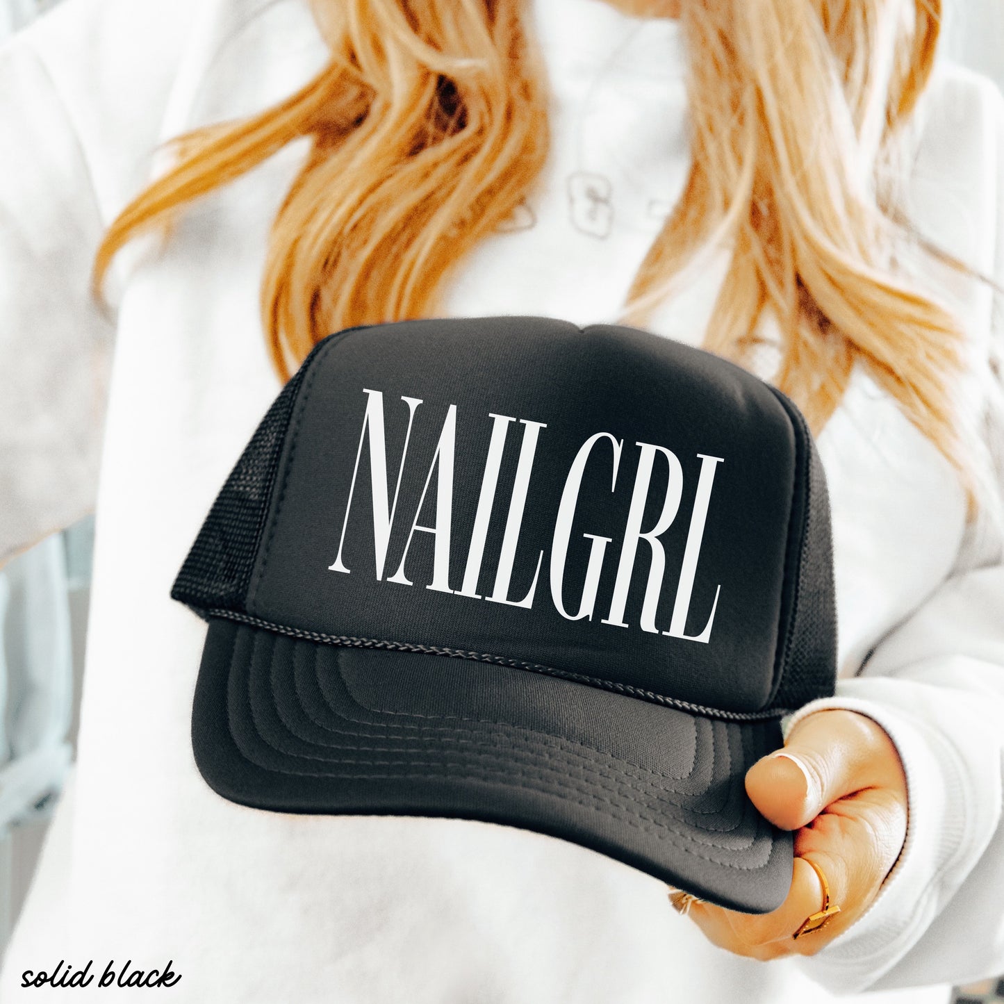 NailGrl Trucker Hat *11 Colors