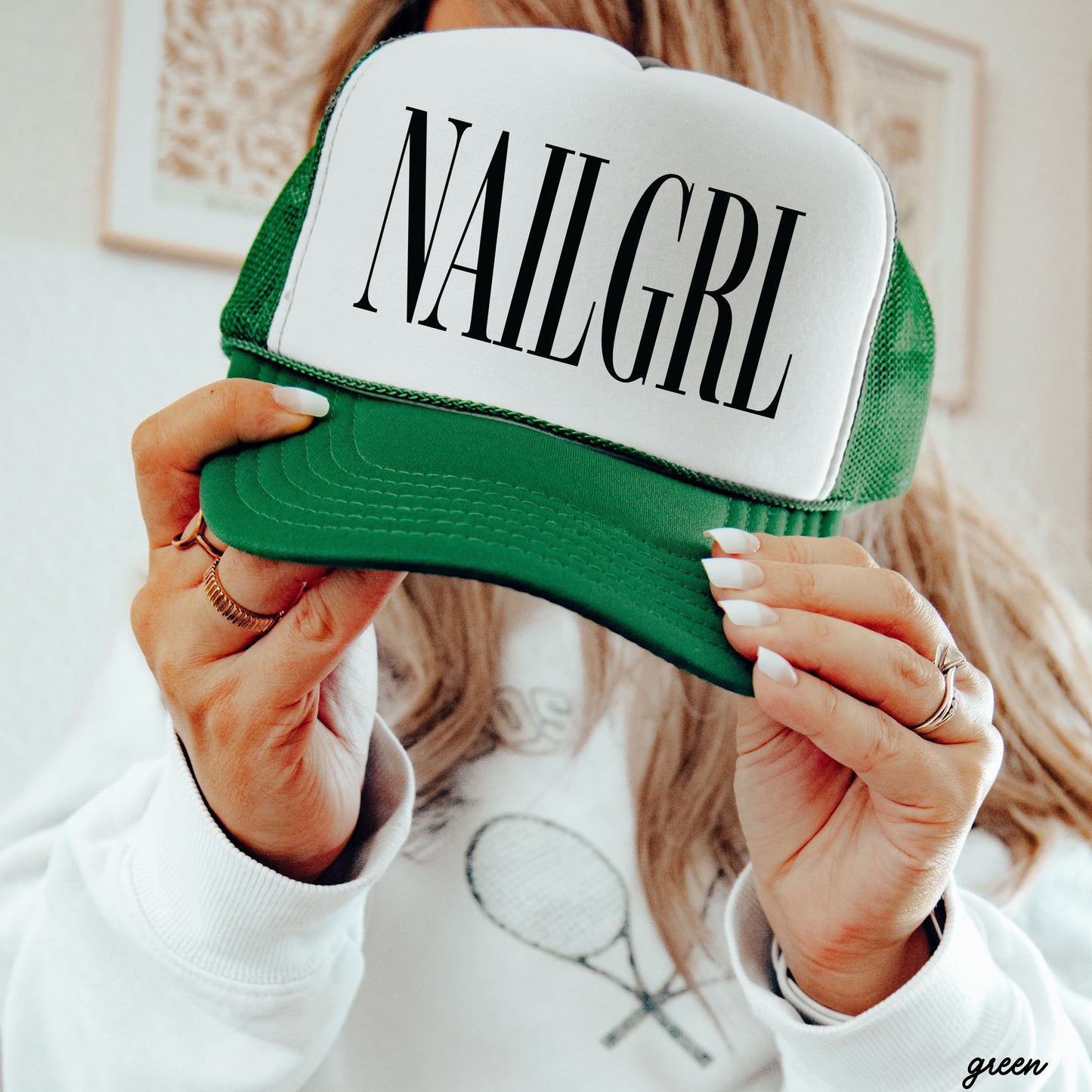 NailGrl Trucker Hat *11 Colors