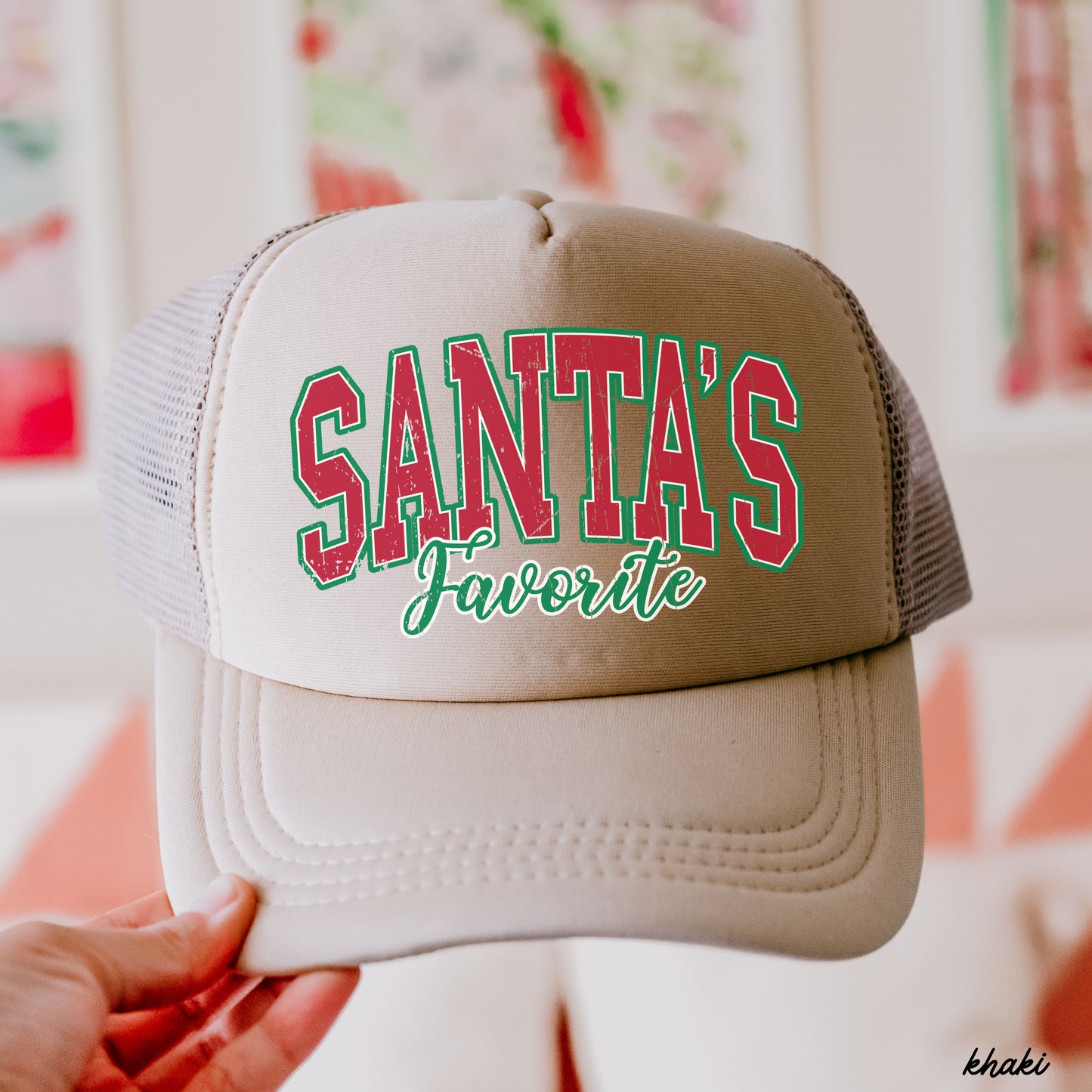 Santa's Favorite Trucker Hat *10 Colors