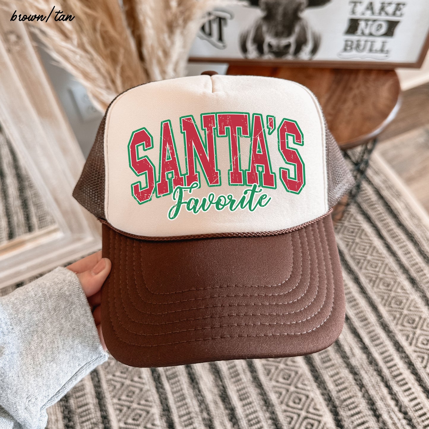Santa's Favorite Trucker Hat *10 Colors