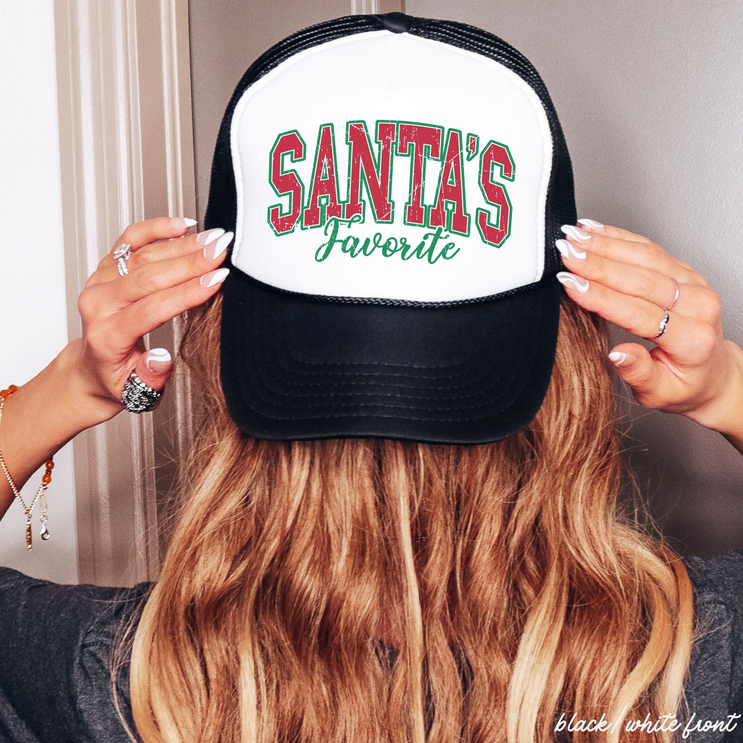 Santa's Favorite Trucker Hat *10 Colors