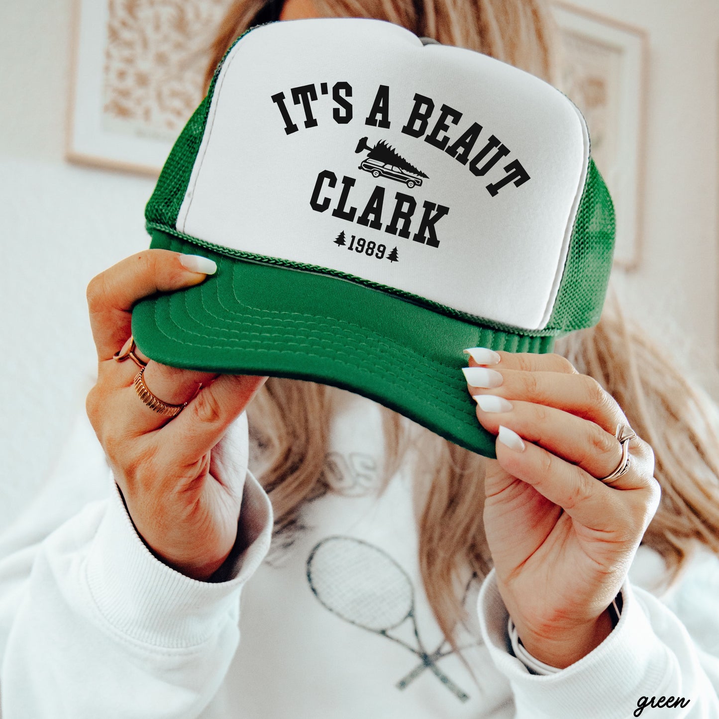 It's a Beaut Clark Trucker Hat *8 Colors
