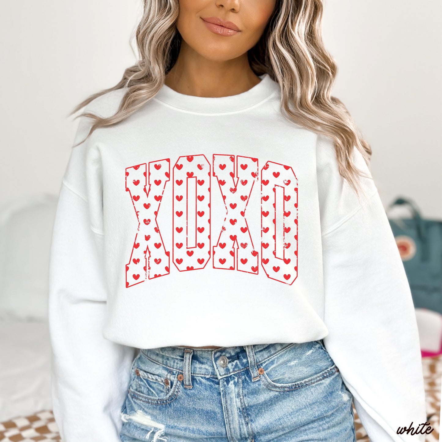 XOXO Hearts Sweatshirt *8 Colors (S-3X)