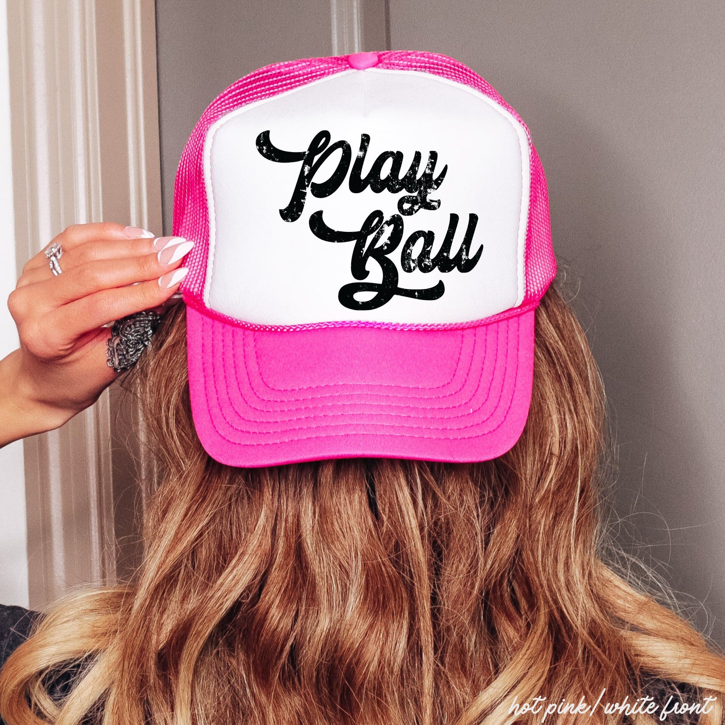 Play Ball Trucker Hat *12 Colors