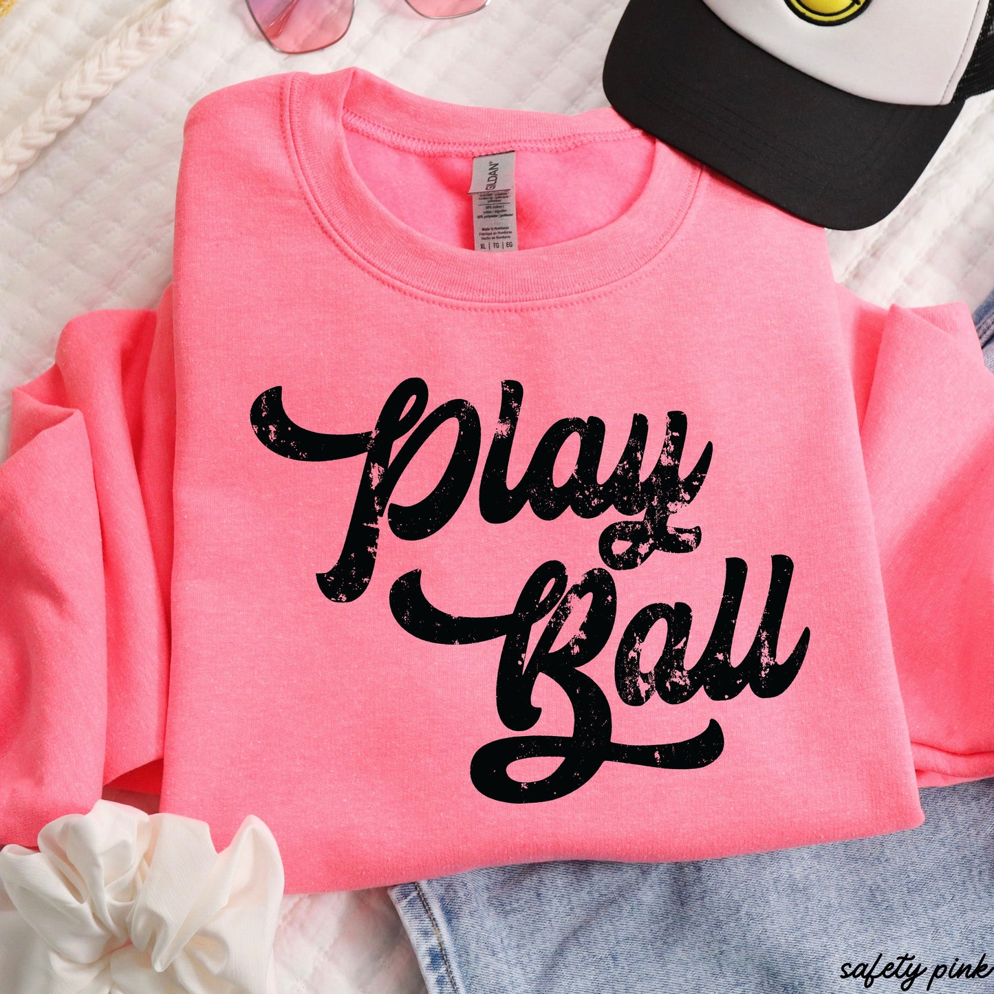 Game Day Star Sweatshirt *11 Colors (S-3X)