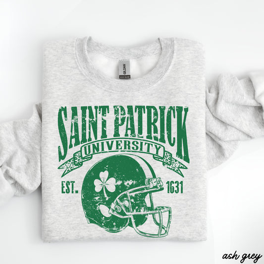 St. Patrick's Football University Sweatshirt *7 Colors (S-3X)