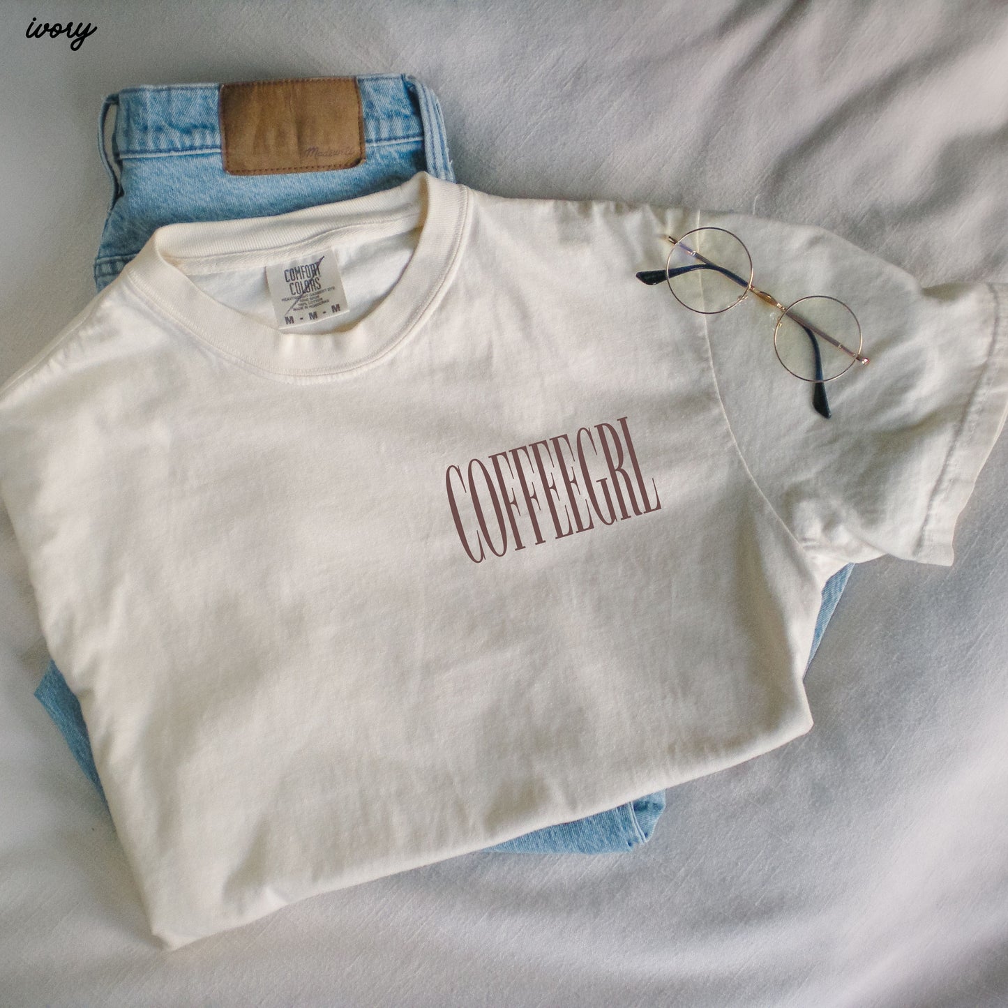 Coffeegrl Coffee Comfort Colors Tee *19 Colors (S-3X)