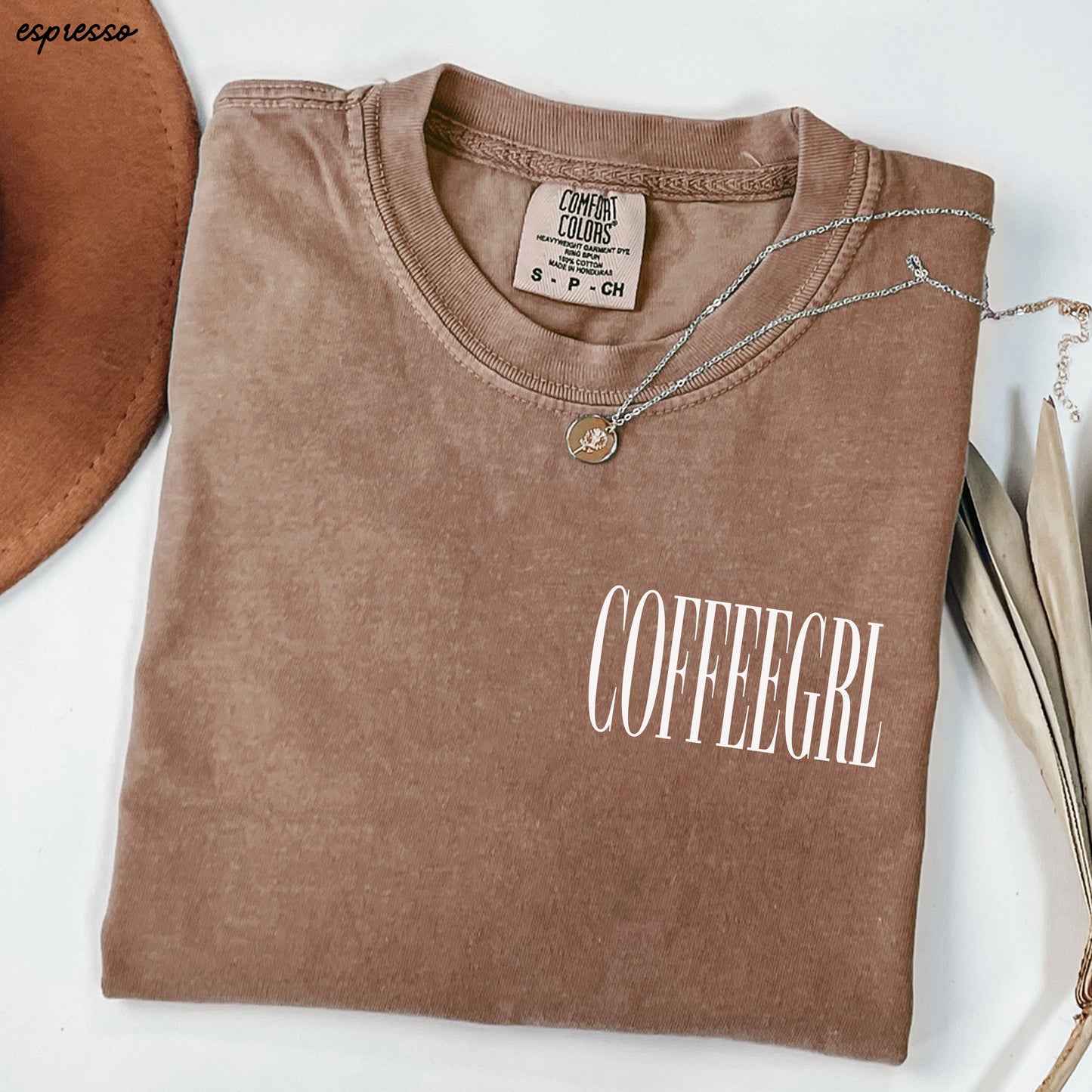 Coffeegrl Coffee Comfort Colors Tee *19 Colors (S-3X)