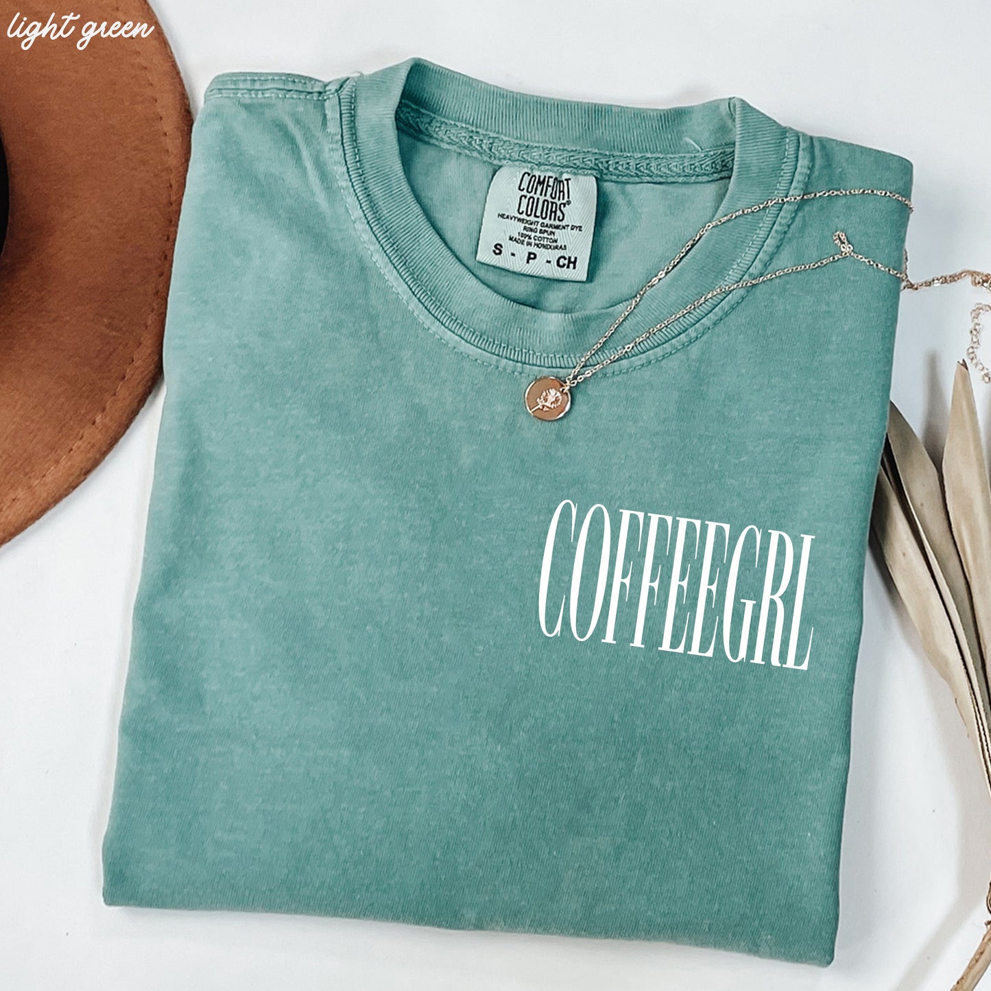 Coffeegrl Coffee Comfort Colors Tee *19 Colors (S-3X)