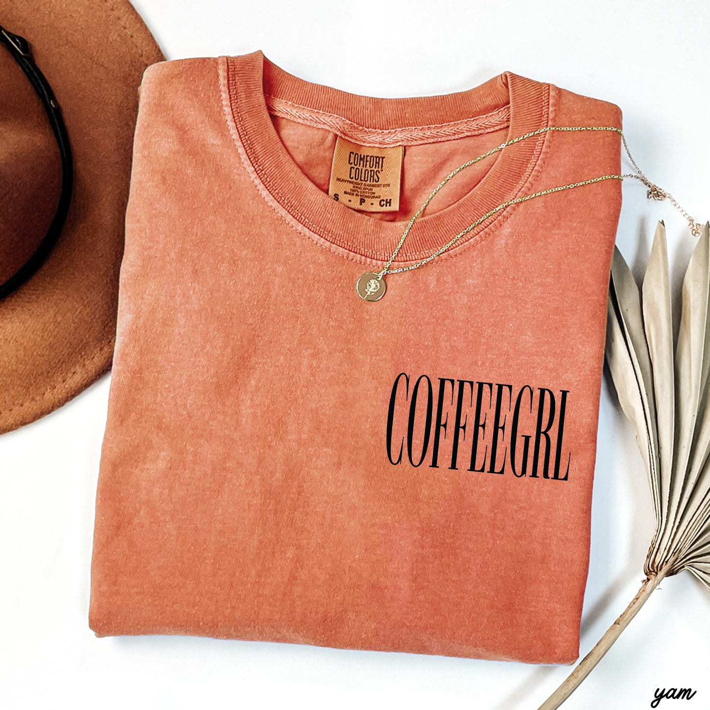 Coffeegrl Coffee Comfort Colors Tee *19 Colors (S-3X)