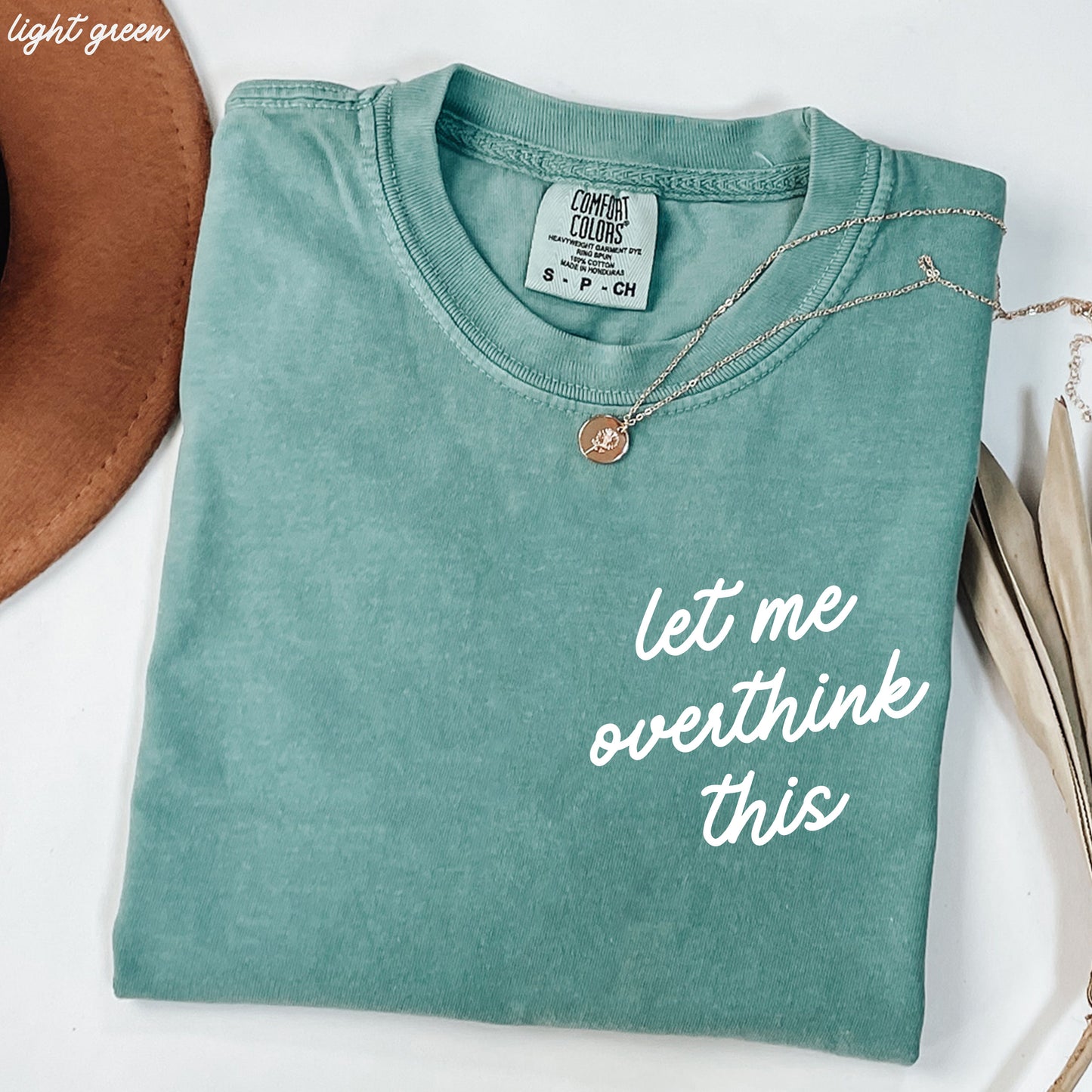 Let Me Overthink This Tee *18 Colors (S-3X)