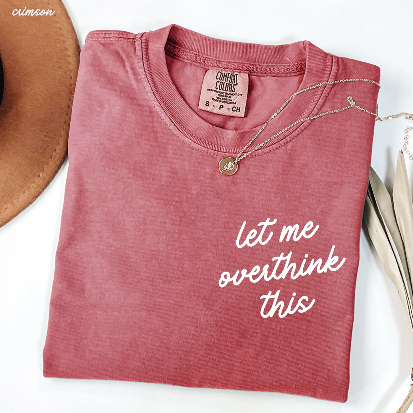 Let Me Overthink This Tee *18 Colors (S-3X)