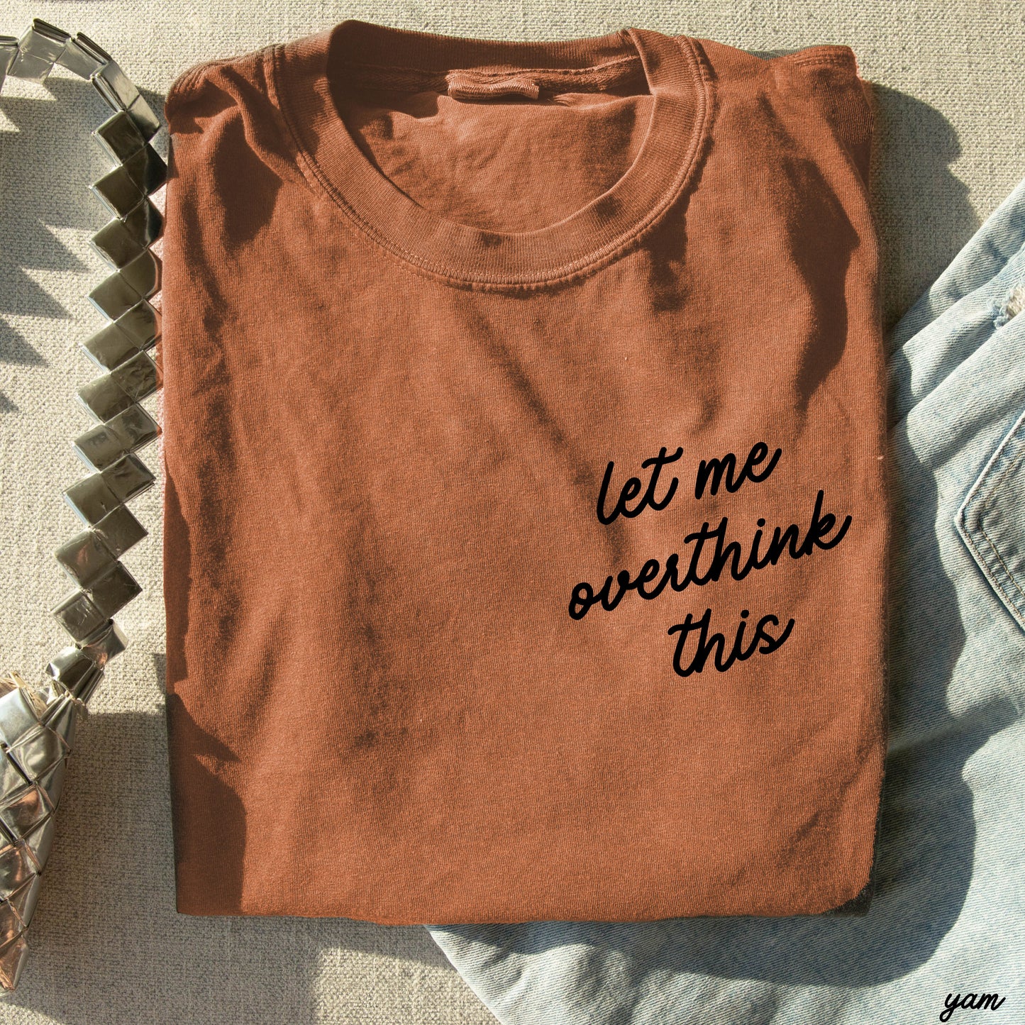 Let Me Overthink This Tee *18 Colors (S-3X)