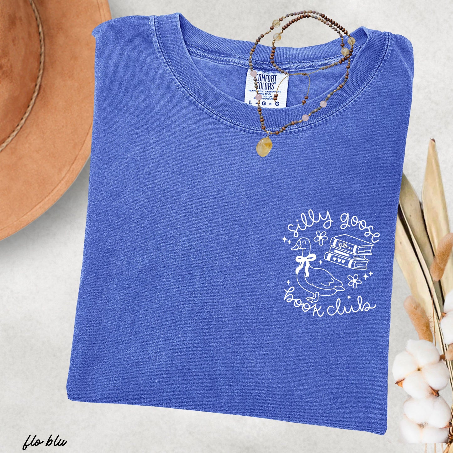 Silly Goose Book Club Pocket Tee *19 Colors (S-3X)