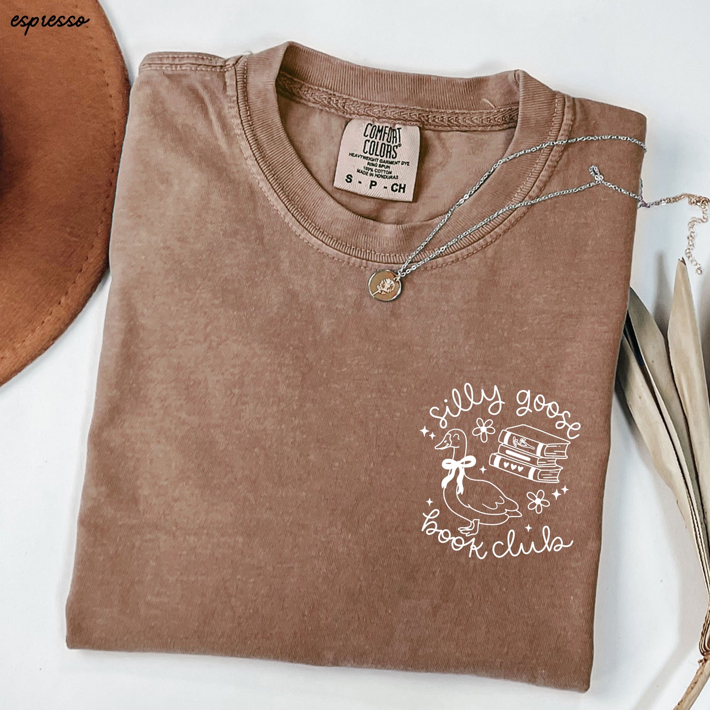 Silly Goose Book Club Pocket Tee *19 Colors (S-3X)