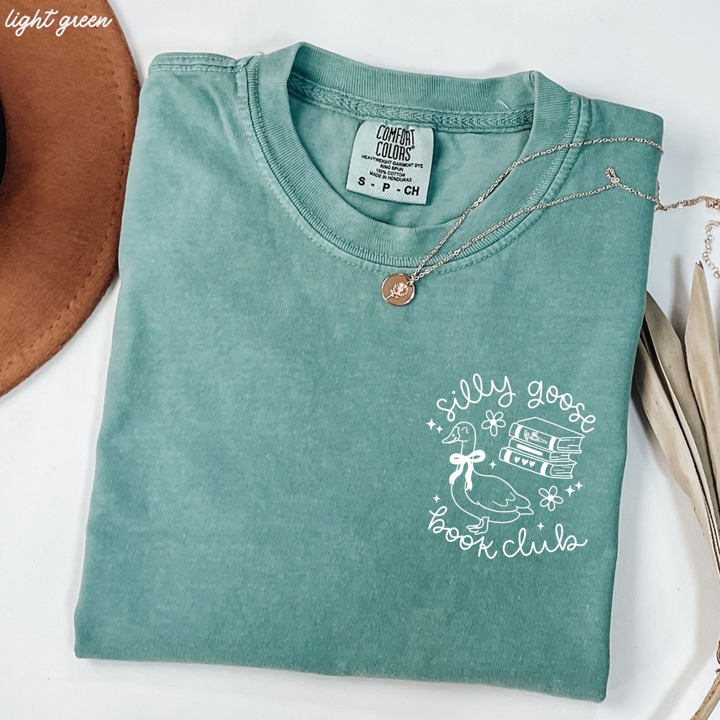 Silly Goose Book Club Pocket Tee *19 Colors (S-3X)