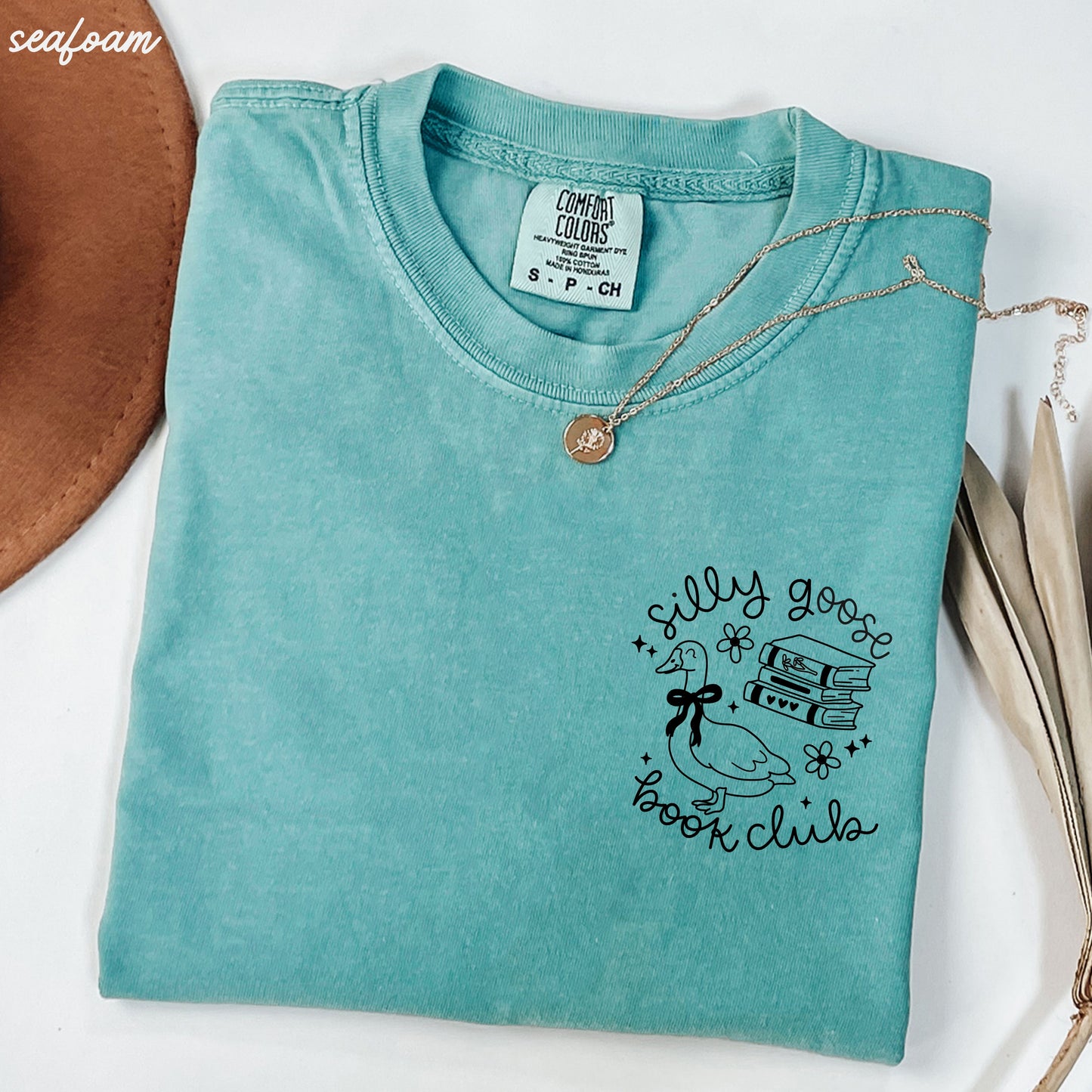 Silly Goose Book Club Pocket Tee *19 Colors (S-3X)
