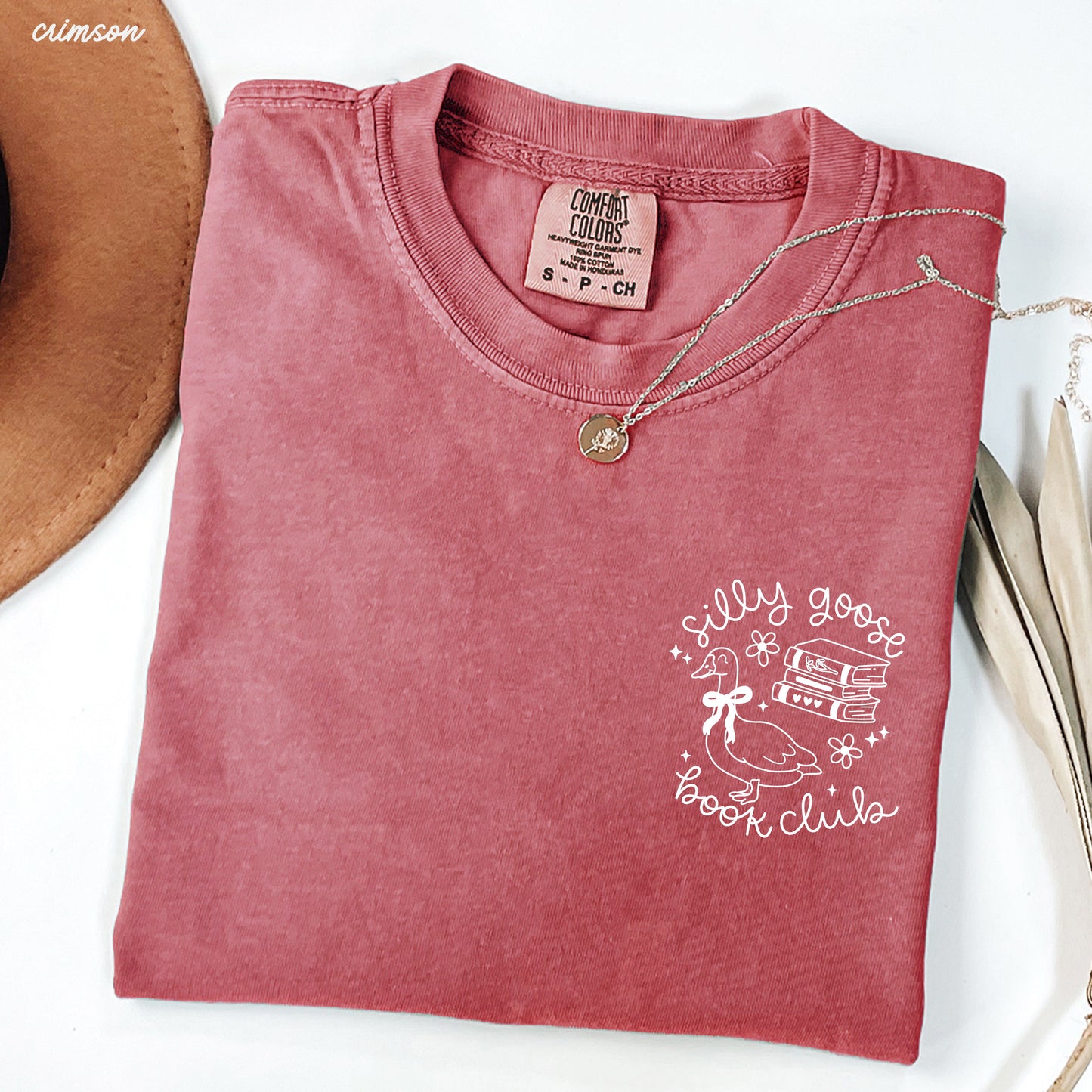 Silly Goose Book Club Pocket Tee *19 Colors (S-3X)