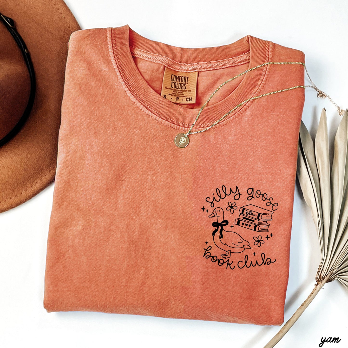Silly Goose Book Club Pocket Tee *19 Colors (S-3X)