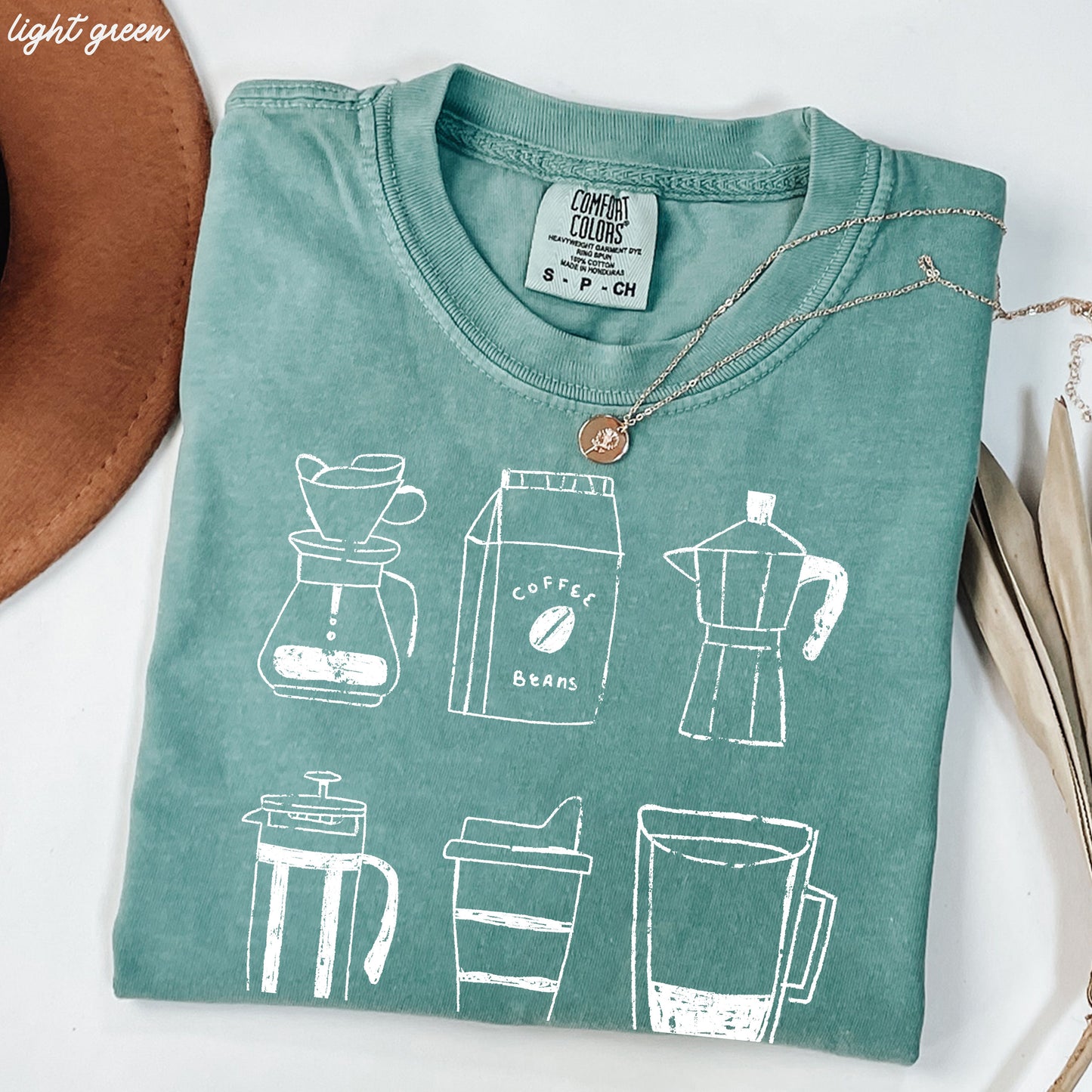 Coffee Beans Tee *18 Colors (S-3X)