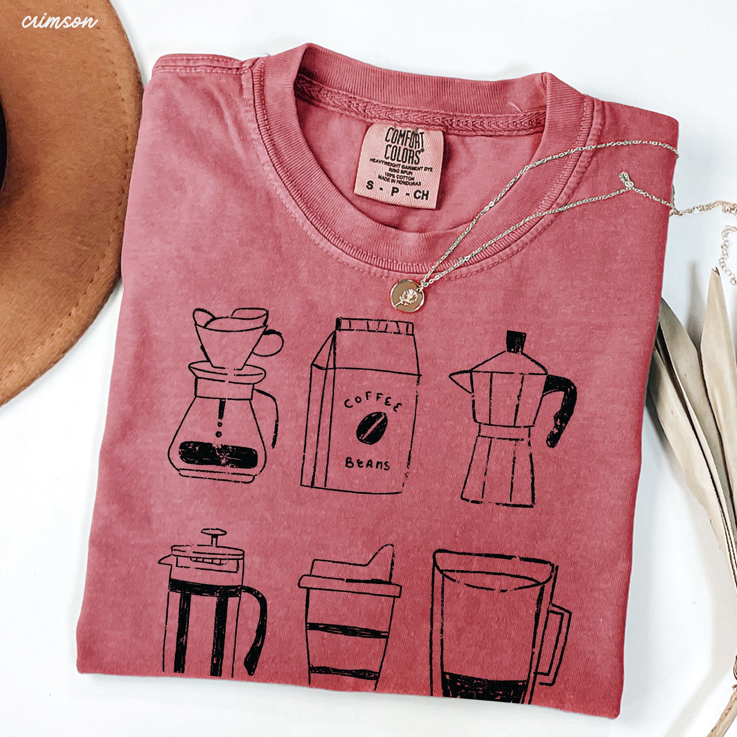 Coffee Beans Tee *18 Colors (S-3X)