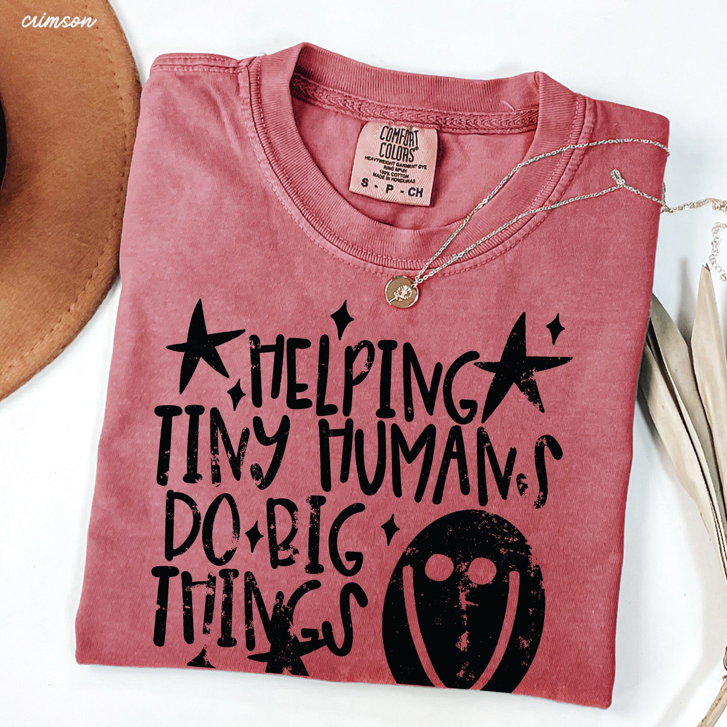 Helping Tiny Humans Teacher Tee *21 Colors (S-3X)