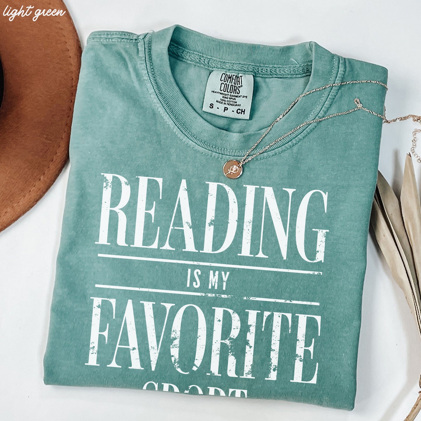 Reading Is My Favorite Sport Teacher Tee *21 Colors (S-3X)