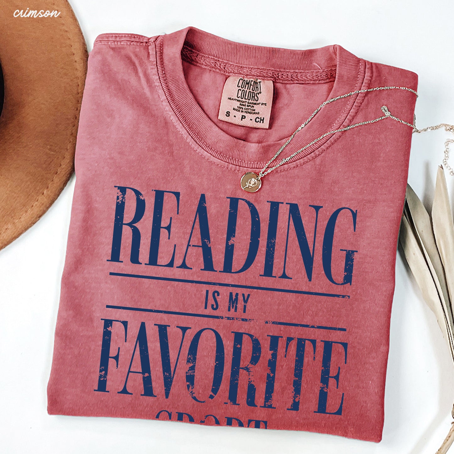 Reading Is My Favorite Sport Teacher Tee *21 Colors (S-3X)