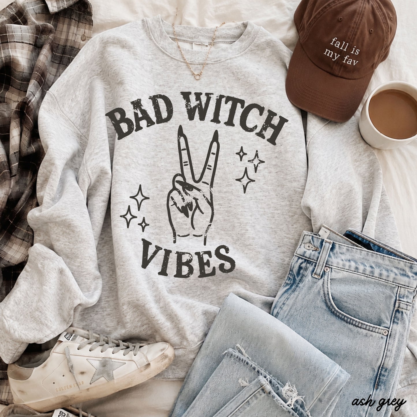 Bad Witch Vibes Sweatshirt *8 Colors (S-3X)