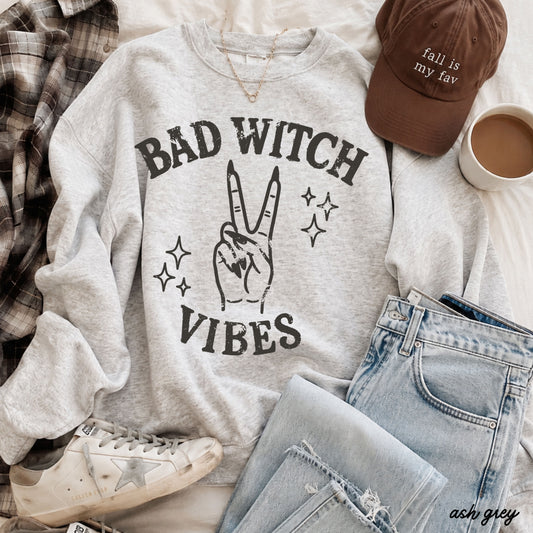 Bad Witch Vibes Sweatshirt *8 Colors (S-3X)