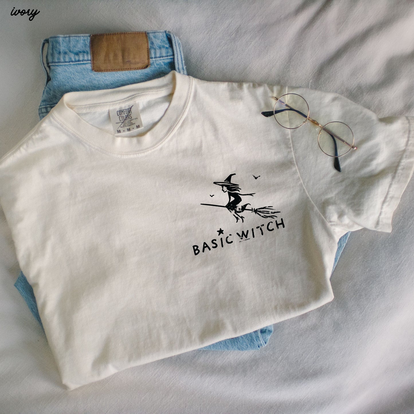 Pocket Basic Witch Tee *15 Colors (S-3X)