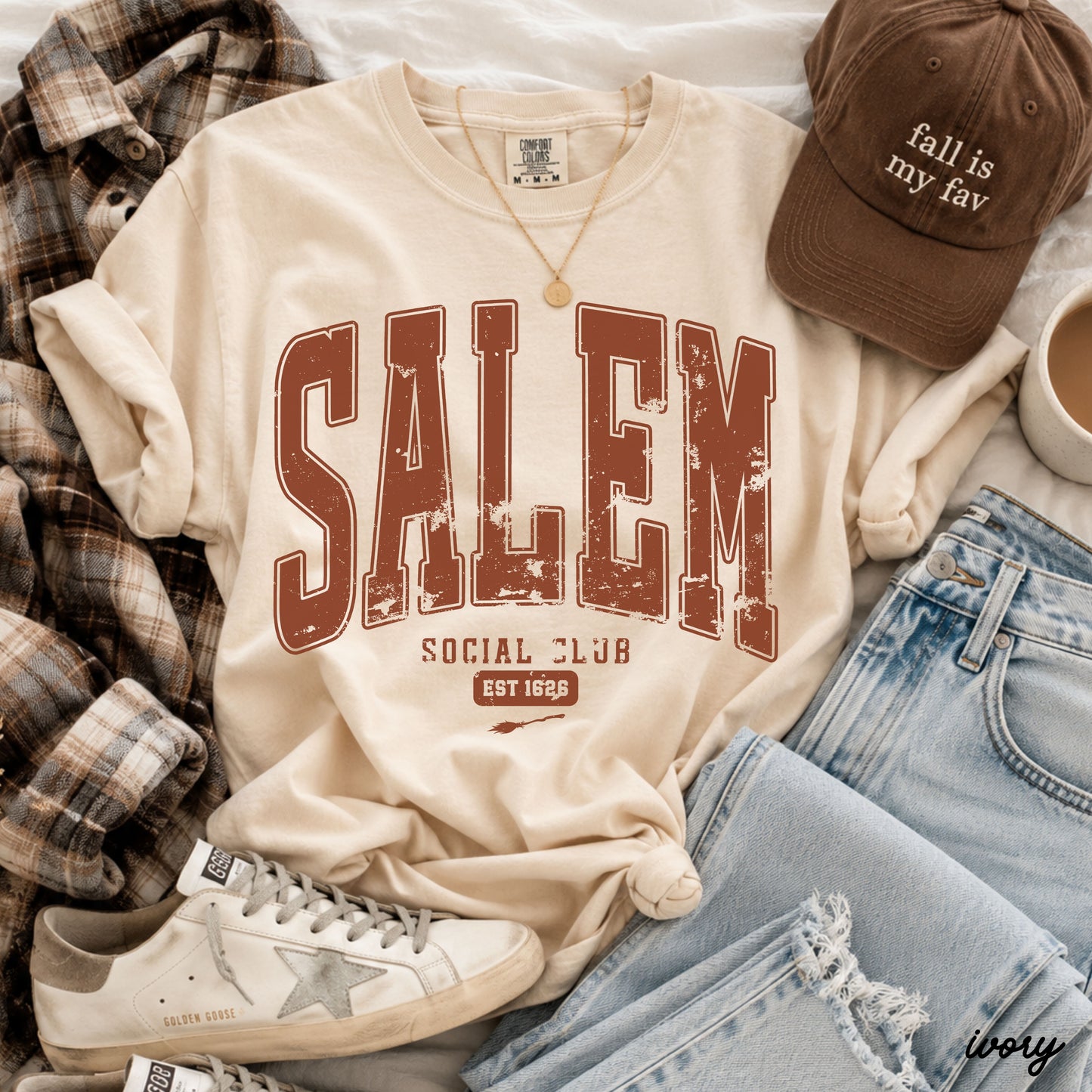Salem Social Club Tee *15 Colors (S-3X)