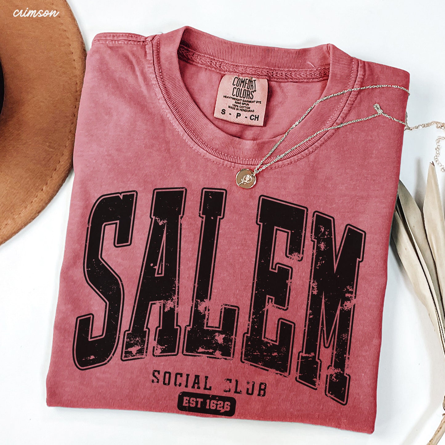 Salem Social Club Tee *15 Colors (S-3X)