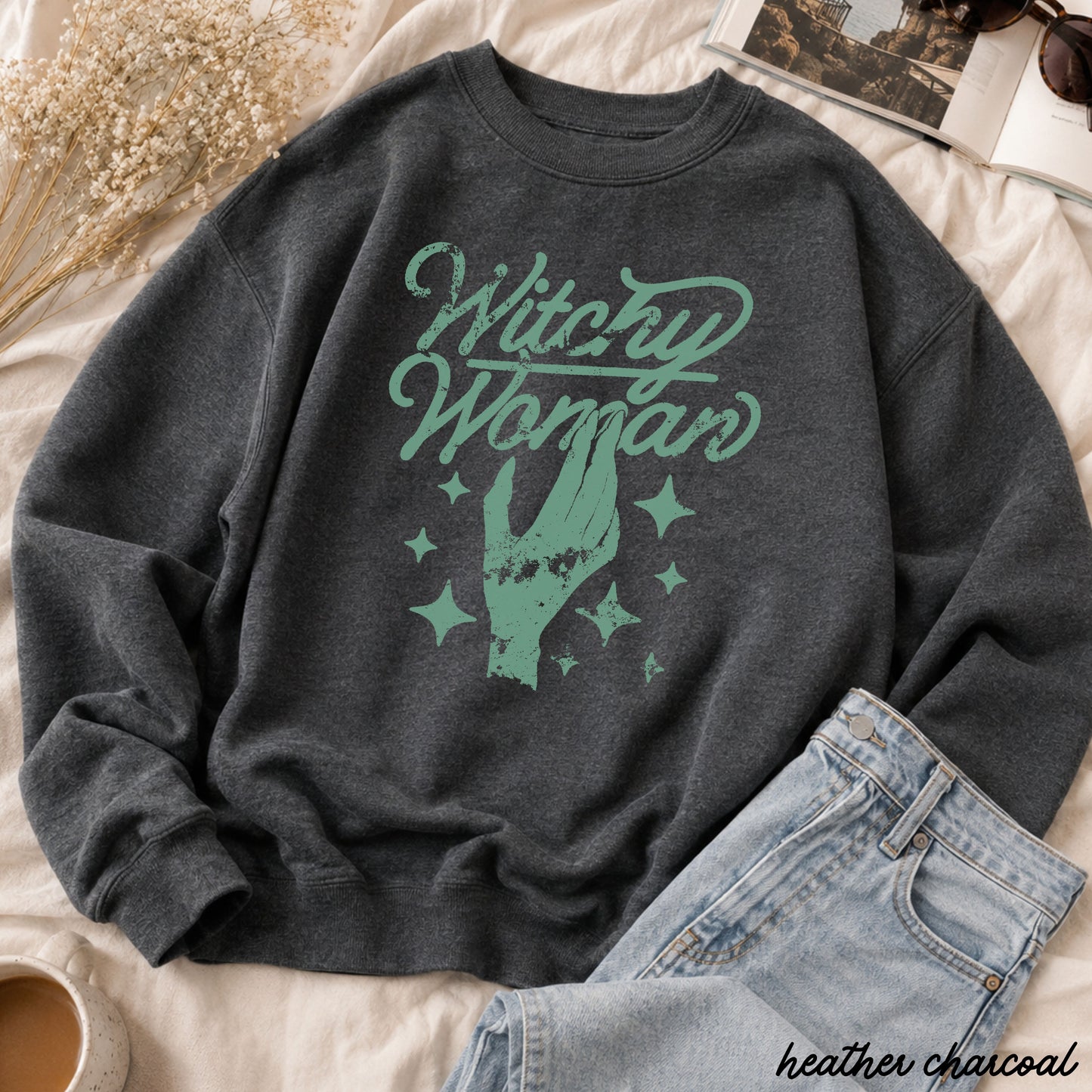 Witchy Woman Sweatshirt *8 Colors (S-3X)