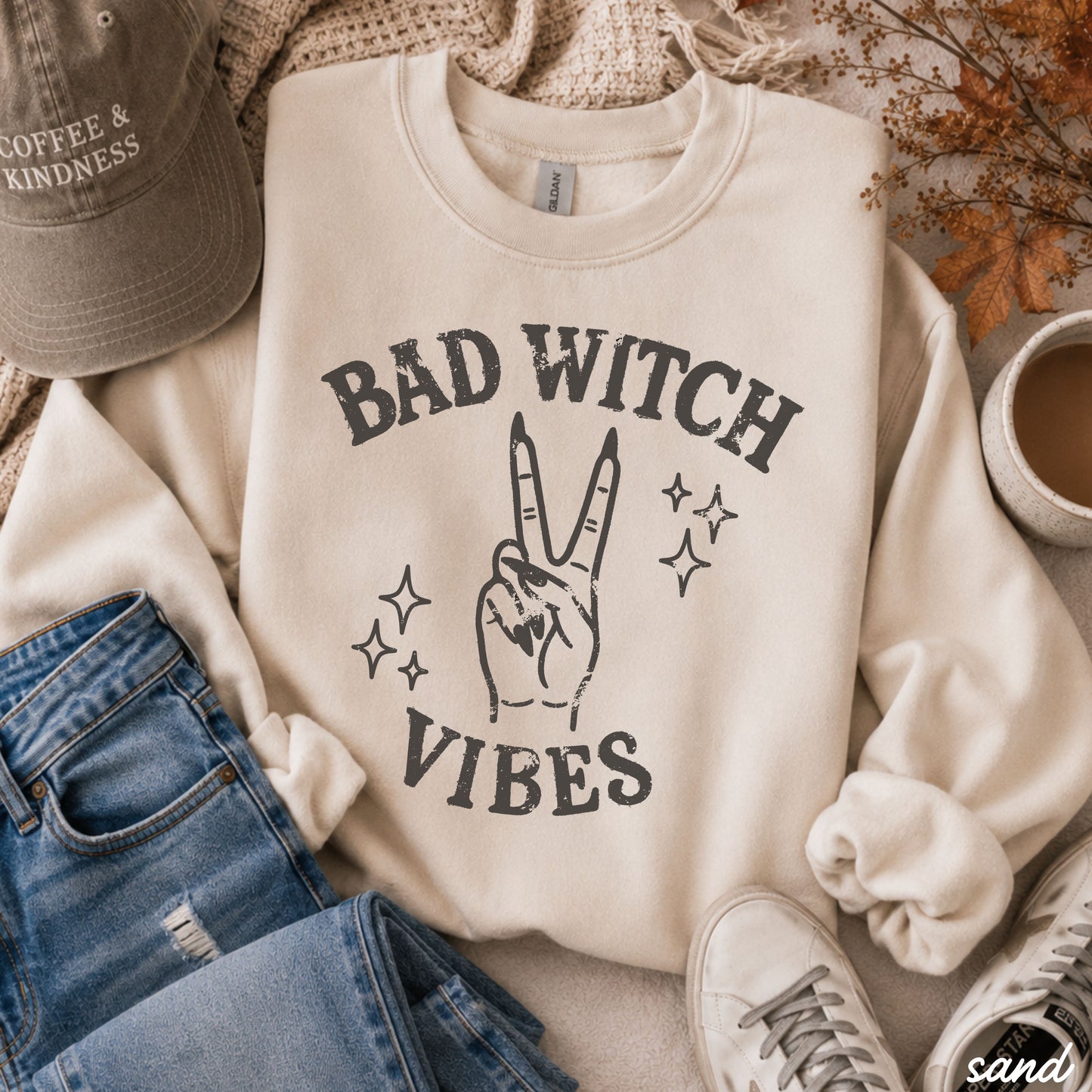 Bad Witch Vibes Sweatshirt *8 Colors (S-3X)