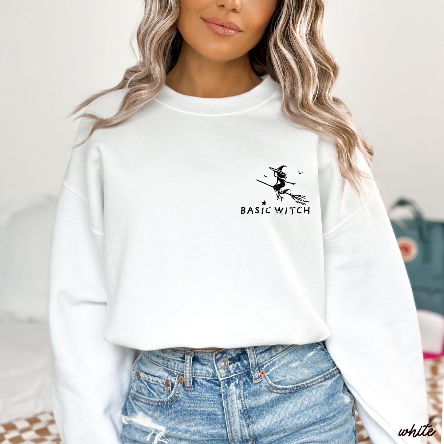 Pocket Basic Witch Sweatshirt *8 Colors (S-3X)
