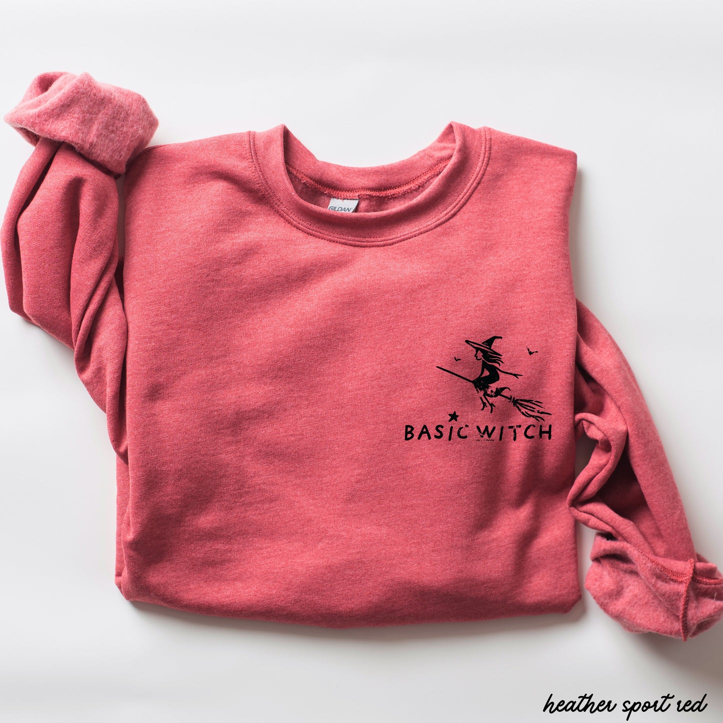 Pocket Basic Witch Sweatshirt *8 Colors (S-3X)