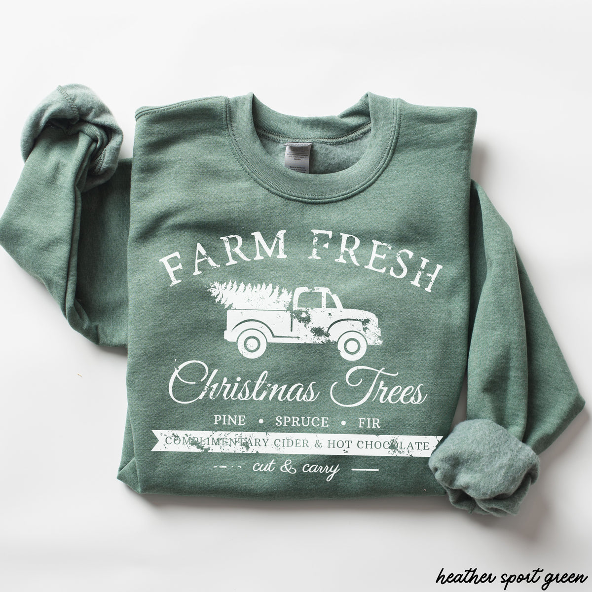 Farm Fresh Christmas Trees Sweatshirt *8 Colors (S-3X)
