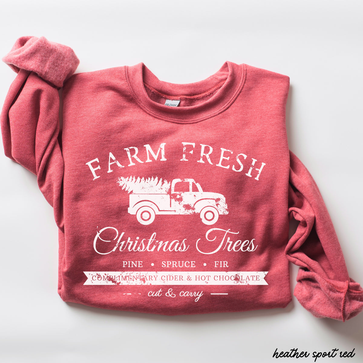 Farm Fresh Christmas Trees Sweatshirt *8 Colors (S-3X)