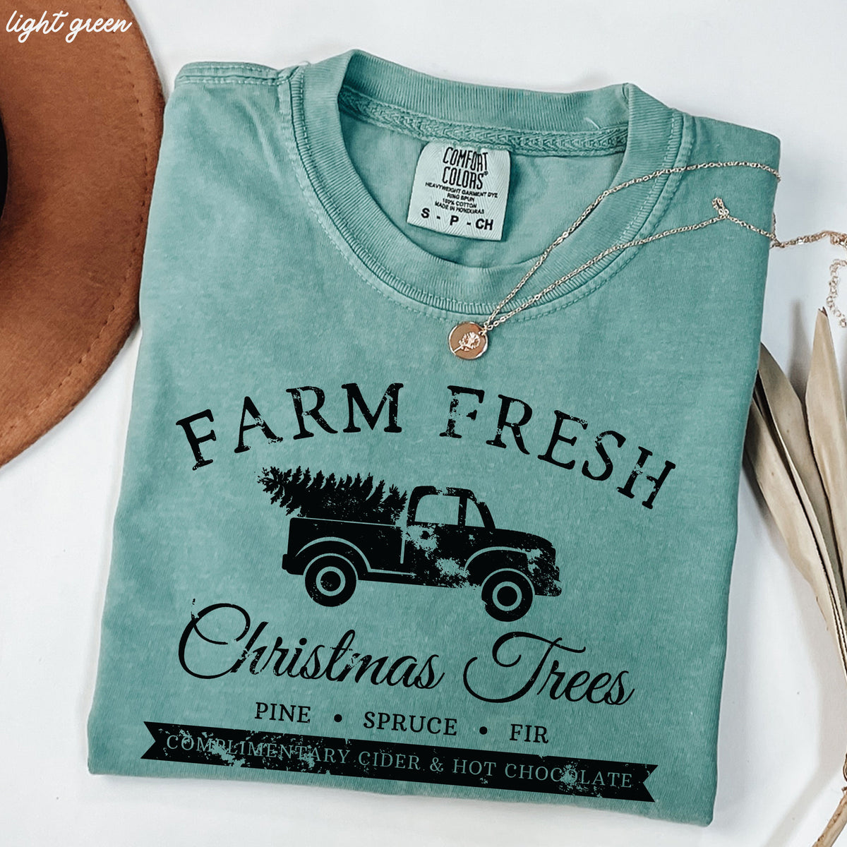 Farm Fresh Christmas Trees Tee *10 Colors (S-3X)