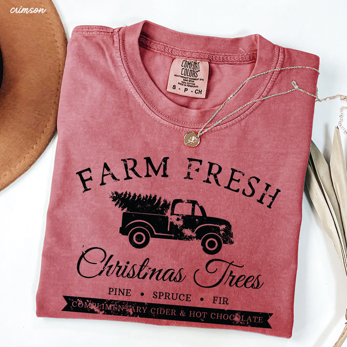 Farm Fresh Christmas Trees Tee *10 Colors (S-3X)