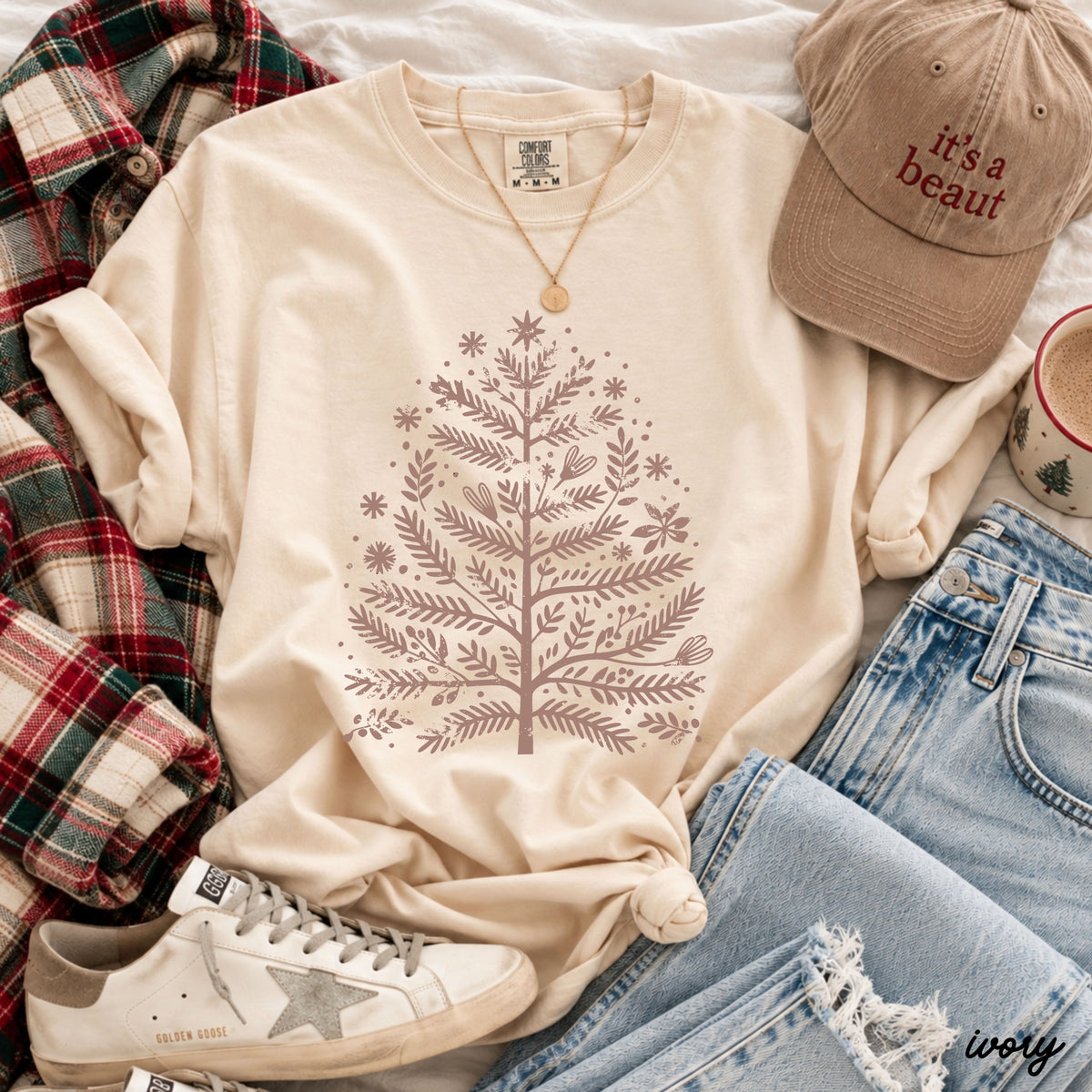 Winter Tree Tee *9 Colors (S-3X)