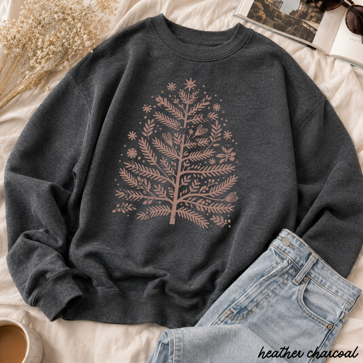 Winter Tree Sweatshirt *6 Colors (S-3X)