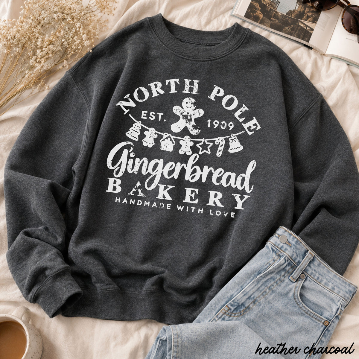 Gingerbread Bakery Sweatshirt *8 Colors (S-3X)